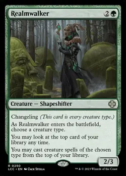 [1x] Realmwalker Near Mint, English The Lost Caverns of Ixalan Commander MTG Mag - Image 1