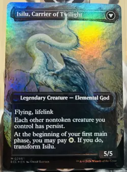 MTG Lorwyn Eclipsed Eirdu, Carrier of Dawn (Borderless) Foil Mythic 0286 - Image 2