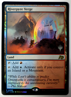 Riverpyre Verge - FOIL Promo Rare - MTG: Aetherdrift - 0260 VLP - Image 1