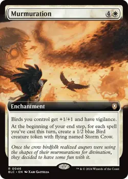 Murmuration (Extended Art) - Commander: Bloomburrow (BLC) - Image 1