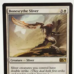 MTG Bonescythe Sliver - 9/249 (Magic 2014) Regular Rare TCG Near Mint NM - Image 3