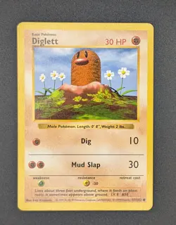 Diglett - Base Set Shadowless 47/102 - LP - Pokemon TCG - Image 3