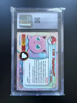 1999 TOPPS POKEMON TV #39 JIGGLYPUFF CGC 9 - Image 2