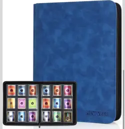 Squirtle Pokemon Laser Engraved Toploader Binder (Made To Order) - Image 1