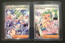 Pokemon Surging Sparks Lisia’s Appeal SIR 246/191 & UR 234/191 NM Card Lot - Image 1