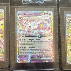Pokemon TCG Prismatic 10 Card Lot Flareon Vaporeon Jolteon Pikachu Glaceon Cards - Image 3