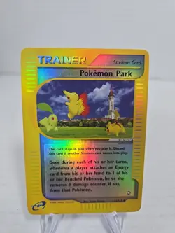Pokemon TCG Pokemon Park 131/147 Aquapolis Reverse Holo Rare E-Reader #131 MP - Image 1