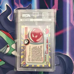 PSA 10 2000 Pokemon Game Topps Chrome Voltorb TV Rare Base Set Series 2 GEM MINT - Image 2