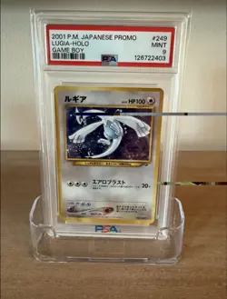Pokemon Lugia Promo Holo PSA 9 Game Boy #249 Japanese 2001 promo - Image 2