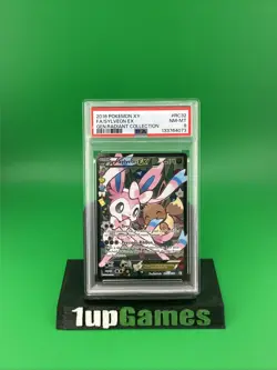 2016 Pokemon XY Generations Sylveon EX RC32/RC32 Radiant Collection Rare PSA 8 - Image 1