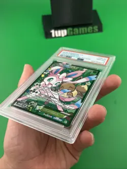 2016 Pokemon XY Generations Sylveon EX RC32/RC32 Radiant Collection Rare PSA 8 - Image 4