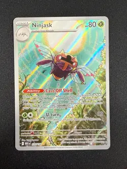 Ninjask - 137/132 - Illustration Rare Mega Evolution Base Set - Pokemon (NM) - Image 1