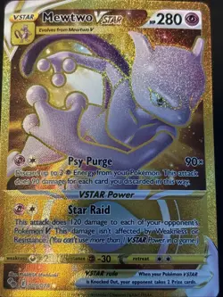 Mewtwo VSTAR (Secret) 086/078 Pokemon GO Holo - Image 1
