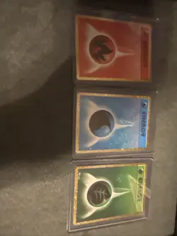 Pokemon TCG Japanese CLL Classic Collection Fire Water Grass Gold Energy NM - Image 1