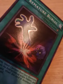 Premature Burial - DB1-EN091 - Near Mint NM - Super Rare - Unlimited - Image 2