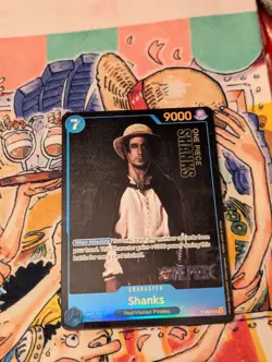 SHANKS P-051, 2024 ONE PIECE CARD GAME, LIVE ACTION PREMIUM COLLECTION FOIL - Image 1