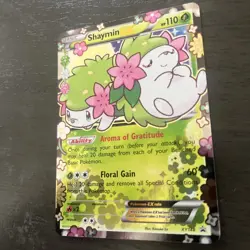 Pokemon TCG Shaymin EX XY148 Black Star Promo 2016 Holo Card - Image 4