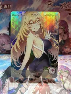 Beautiful Waifu Card Goddess Story CCG Anime Waifu Proxy Card - Image 1