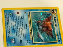 Kabutops 6/75 Neo Discovery Holo Swirl Pokemon Card - Image 3