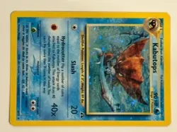 Kabutops 6/75 Neo Discovery Holo Swirl Pokemon Card - Image 4
