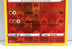 2022 Numel Reverse Holo Peelable Hidden Ditto Card 013/078 UNPEELED Pokemon Go - Image 2