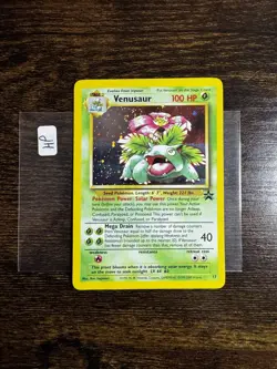 Pokemon Card Venusaur 13 Holo Foil Black Star Promo HP+ Swirl - Image 2