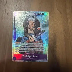 Trafalgar Law ST10-010 Treasure Rare TR Alternate Art One Piece Card English - Image 1