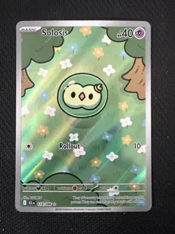 Solosis Black Bolt Illustration Rare English Pokemon TCG Card 118/086 - Image 1