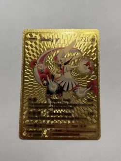 Silvally V Gold Foil Fan Art Display Card NM/M - Image 1