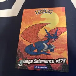 Mega Salamance #373- Cracked Ice Holo - Crystal Collection 2025 - Pokemon Card - Image 1
