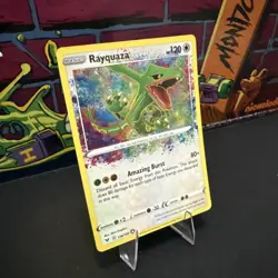 Rayquaza 138/185 Holo Vivid Voltage Pokemon Card - Image 2