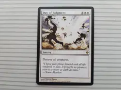Magic: The Gathering Card - Zendikar ~ Rare ~ Day of Judgment - Image 1
