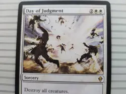 Magic: The Gathering Card - Zendikar ~ Rare ~ Day of Judgment - Image 2