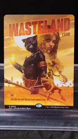 1x MTG Wasteland - Secret Lair Countdown Kit (SLC) #23 - Magic the Gathering - Image 1