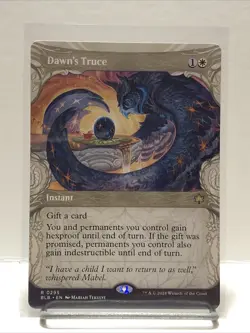 Dawn's Truce (Non-foil) [Showcase] Bloomburrow 0295 Rare MTG - Image 1
