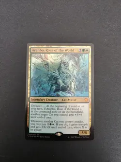 MTG - Arahbo, Roar of the World (Foil) - NM - Single - Image 1