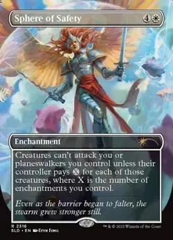 Sphere of Safety - Extended Art SLD NM MTG - Image 1