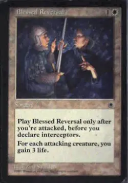 Blessed Reversal - Portal: #7, Magic: The Gathering Nm C284 - Image 1