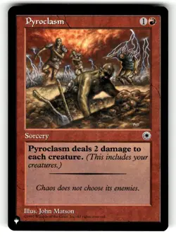 MAGIC TG: Portal # Pyroclasm Rare .52B - Image 1