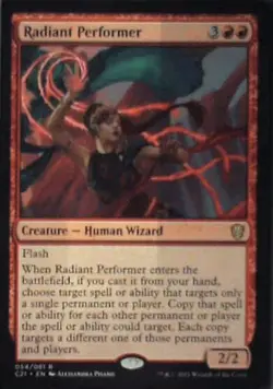 Radiant Performer - Commander 2021: #54, Magic: The Gathering Nm R233 - Image 1