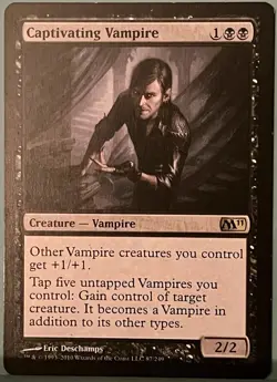 Captivating Vampire - Magic 2011 M11 - Magic MTG - LP - Rare - Image 1