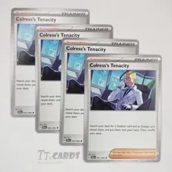 Colress's Tenacity 057/064 x4 Playset 4x Trainer - Pokemon SV Shrouded Fable SFA - Image 1