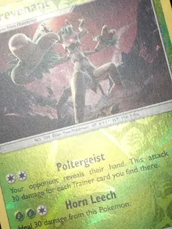 Pokemon TCG Trevenant 7/145 Sm-Guardians Rising Reverse Holo Rare NM - Image 2