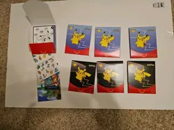 6x of Pokemon 25th Anniversary 2021 McDonalds Promo Packs Sealed New - Image 1