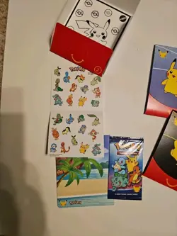 6x of Pokemon 25th Anniversary 2021 McDonalds Promo Packs Sealed New - Image 2