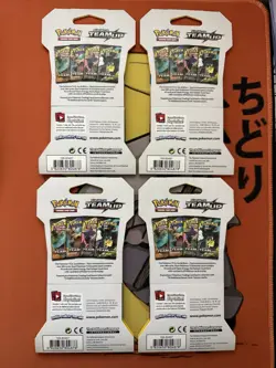 Pokemon Team Up Sleeved Booster Pack Art Set Sealed - Image 2
