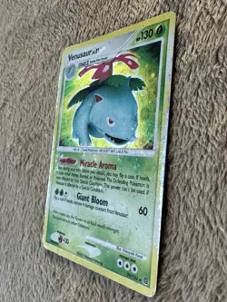 2007 Pokemon TCG DP Secret Wonders Venusaur Cosmos Holo Rare 20/132 MP/HP - Image 2