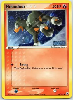 Houndour 60/115 Unseen Forces - 2005 Pokemon NM Reverse Holo - Image 1
