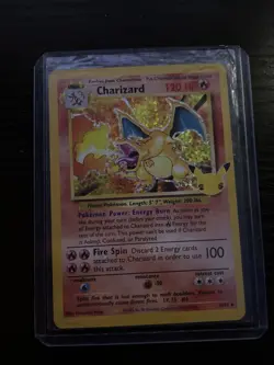 Pokemon Charizard 4/102 Celebrations 25th Anniversary Classic Collection Holo - Image 1