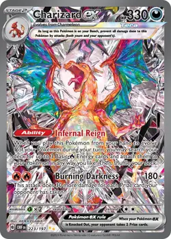 Charizard ex - 223/197 - Obsidian Flames - NM - Pokemon - Read Desc. - Image 1